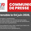 ⚕️Soutien aux personnels de stérilisations du CHU de Grenoble Alpes, mobilisés avec leurs représentants.