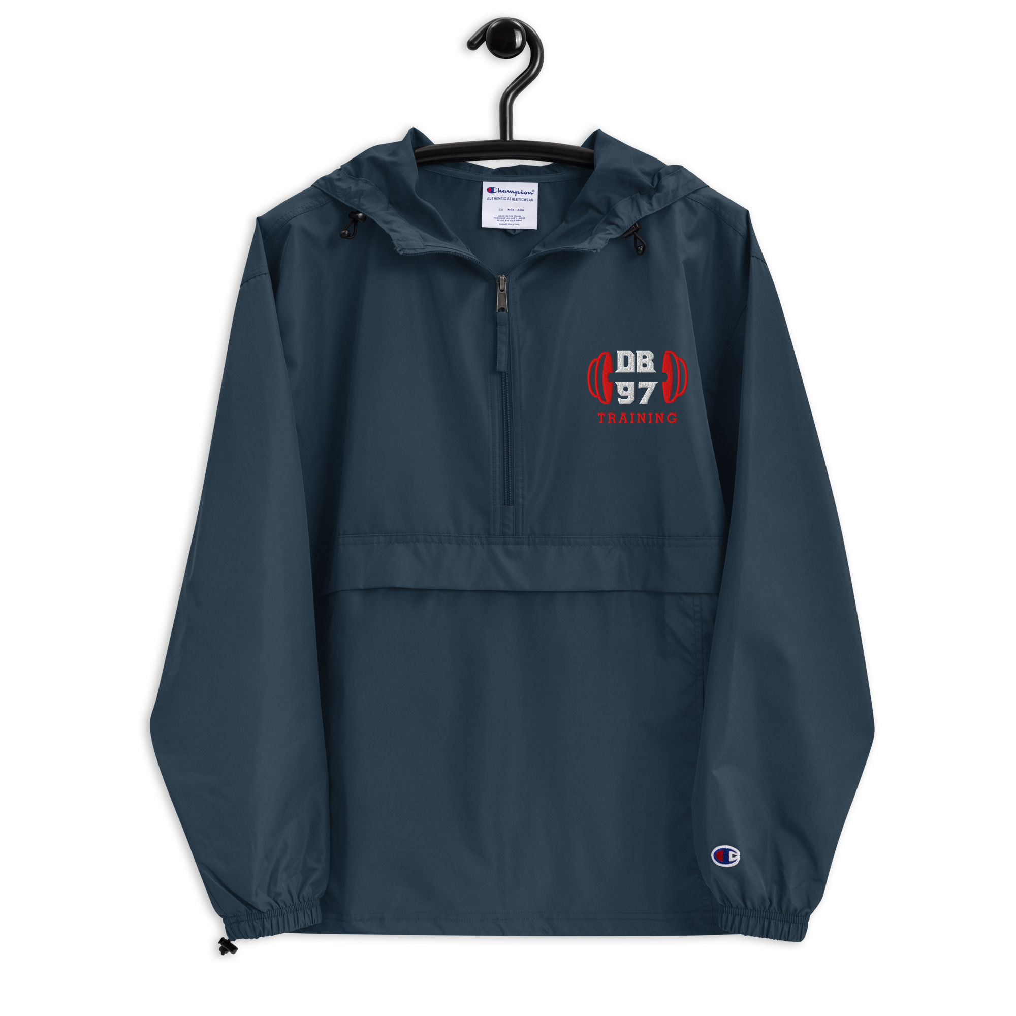 Embroidered Champion Packable Jacket copy
