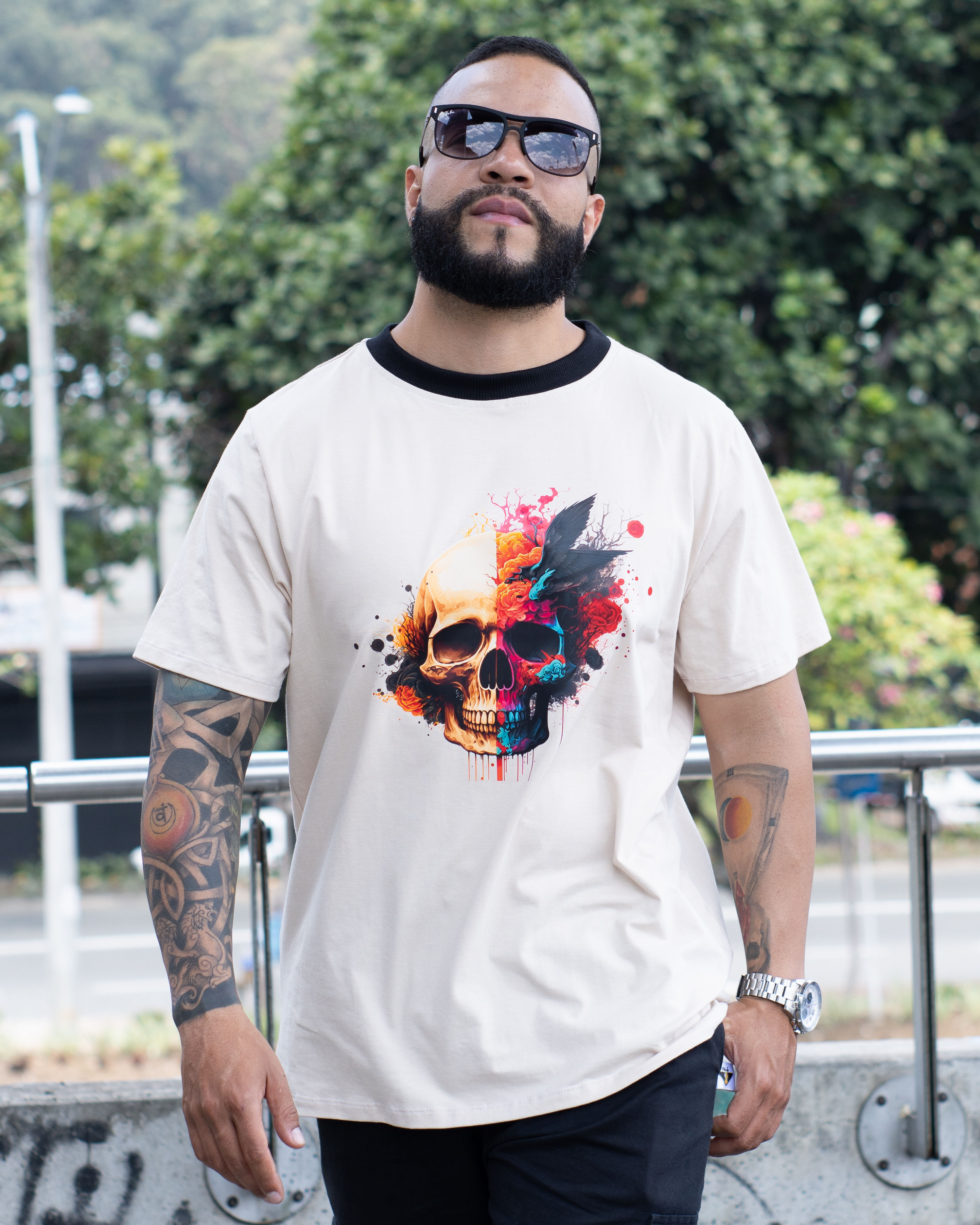 Camiseta DTF Calavera