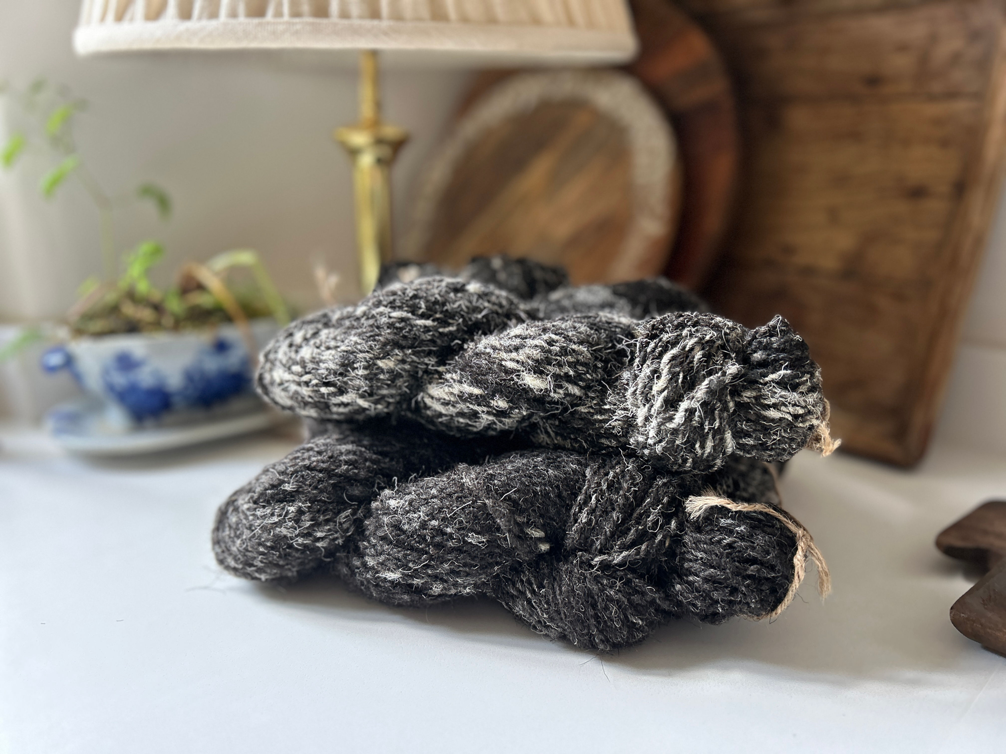 WOOL SKEIN \\ ARAN 100g  HERDWICK