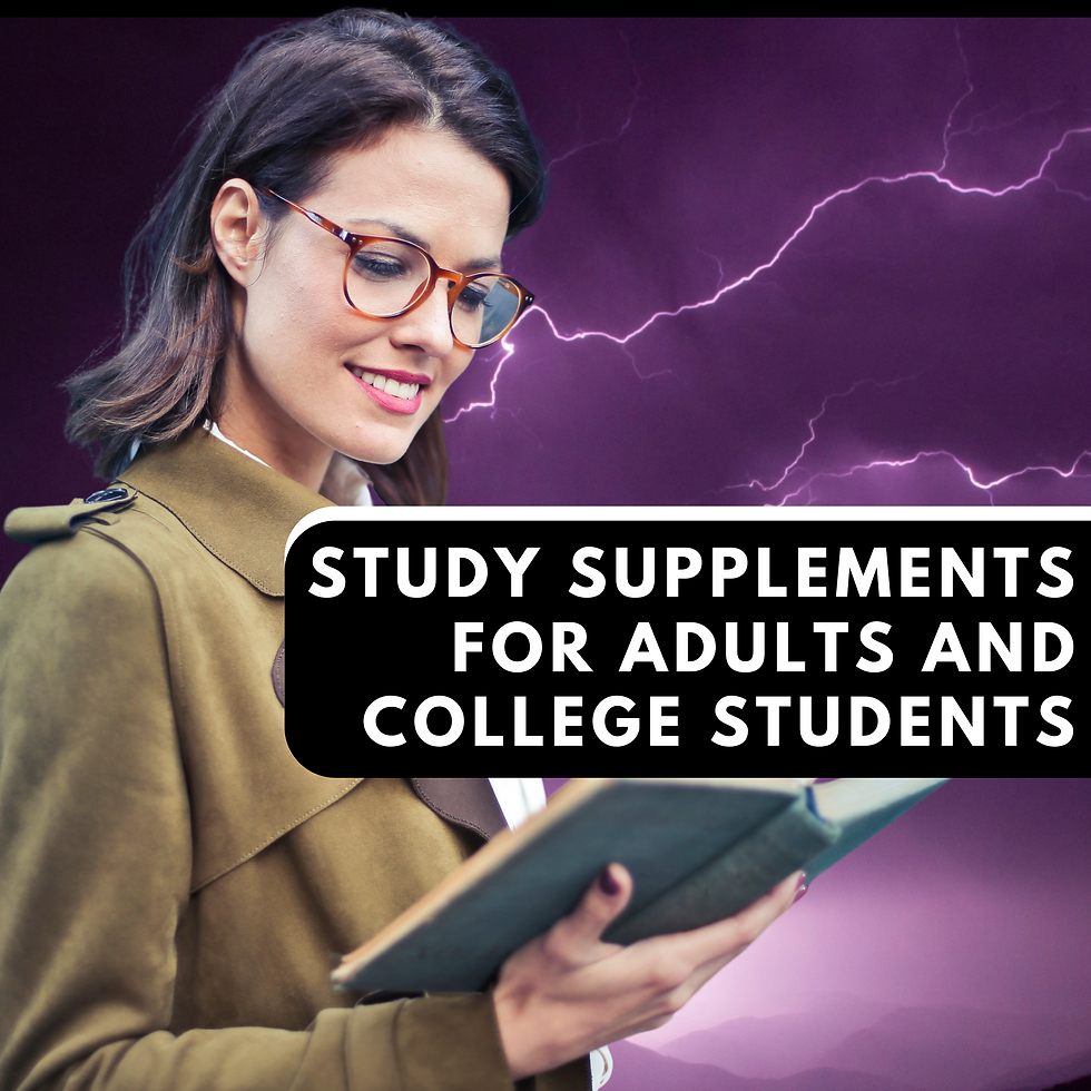 Thumbnail: Addrell Energy Stimulant Pills- Natural Nootropic Brain Supplement