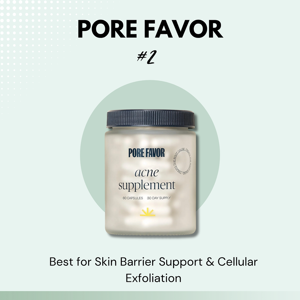 pore favour acne supplement