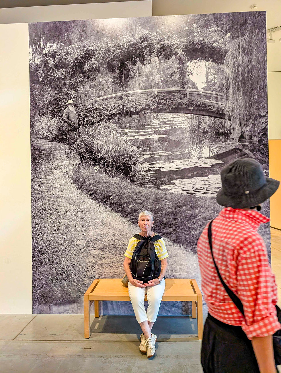 There was even a selfie setup within the exhibit.