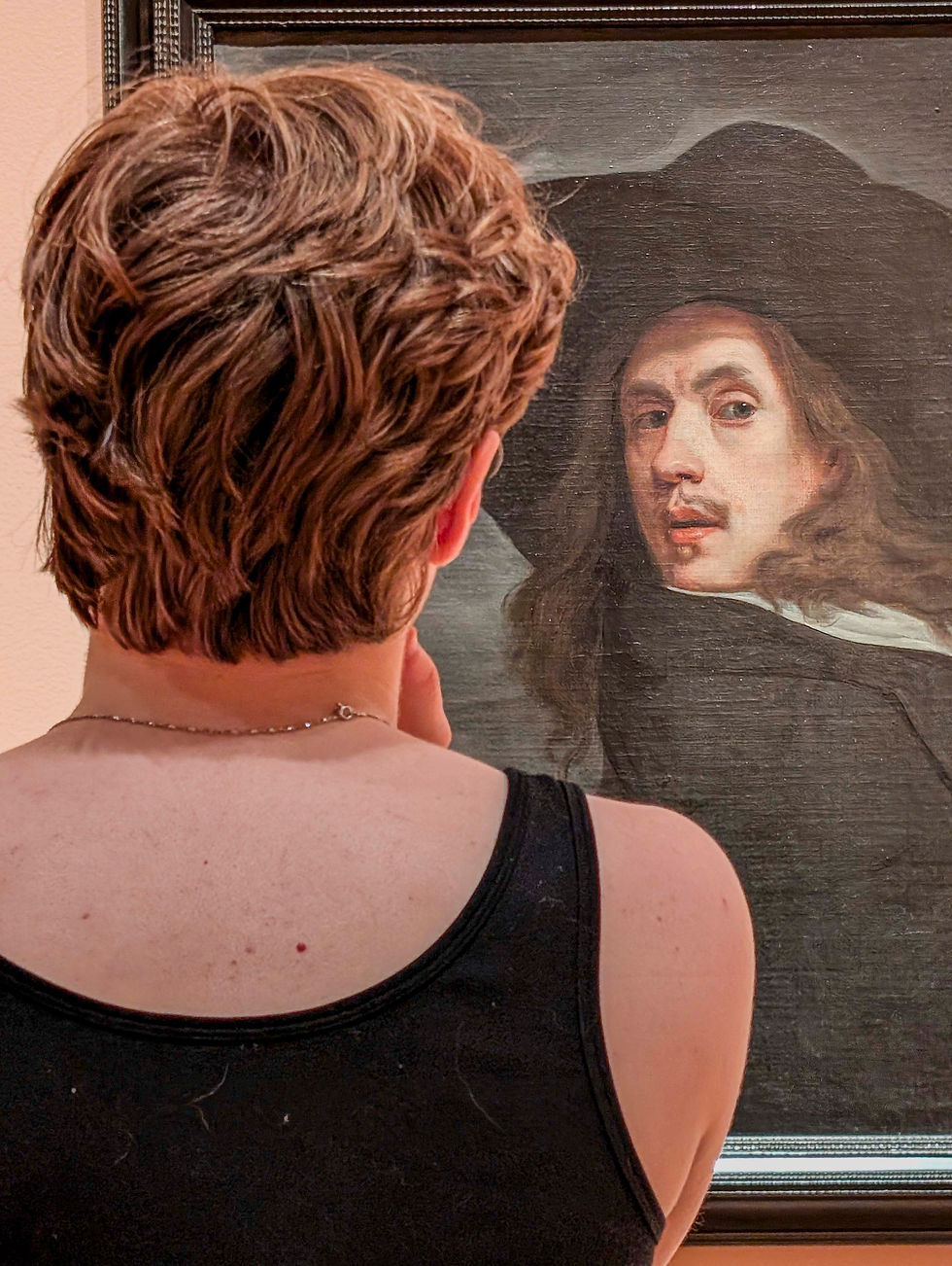 You'll find a wide range of art from contemporary to classics paintings, indigenous works to Henry Moore sculpture, intricate religious carvings to model ships.