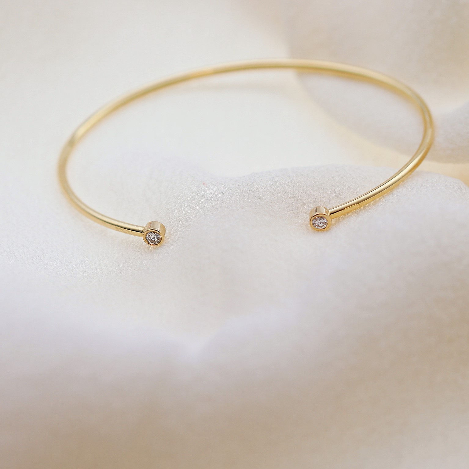 armband in geel goud