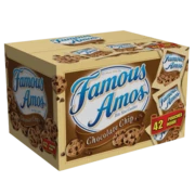 FAMOUS AMOS CHOCOLATE CHIP COOKIES (42 PACKS)