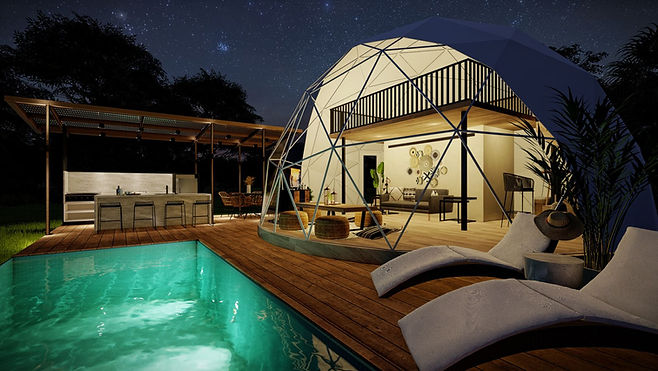 amadeo-glamping-domes-night-pool-view.jpg