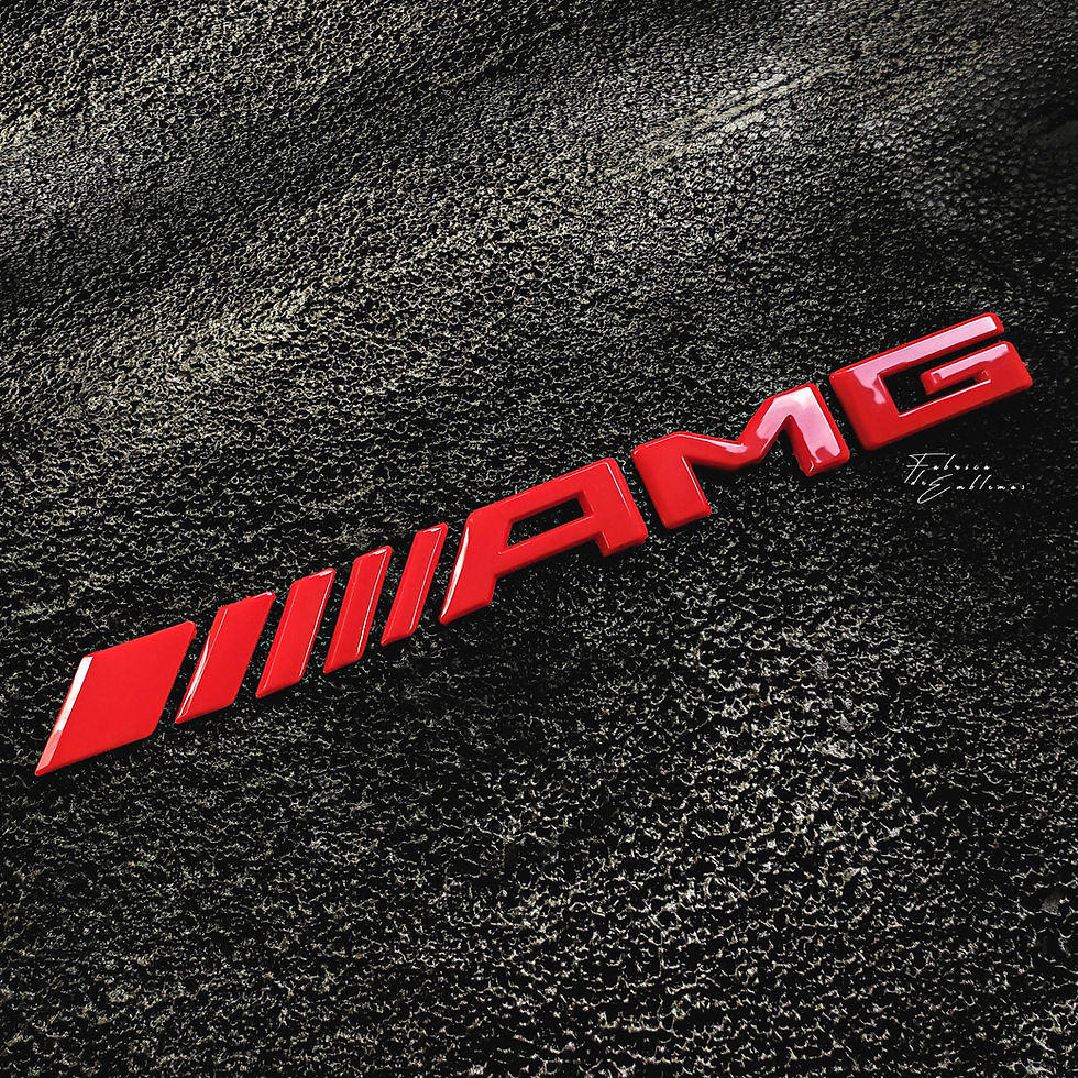 Emblema AMG para Mercedes Benz