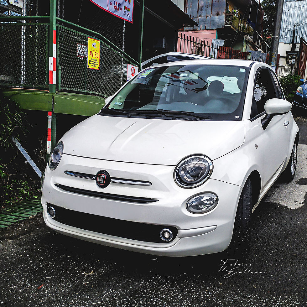 Miniatura: Emblema Fiat 500