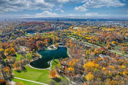 vu aérienne du montréal