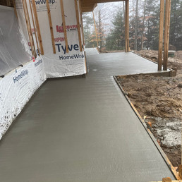 travaux en béton