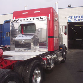 semi-truck at The Truck Spa