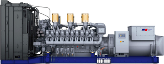 Diesel generator for industrial business