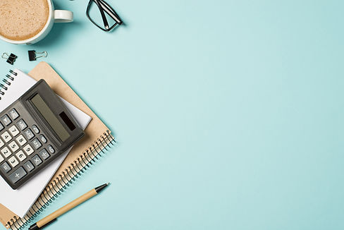 calculator pen and paper