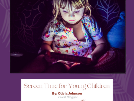 Screen Time for Young Children poster