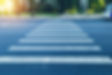 focus on cross walk road details