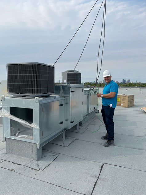 Furnace work by CYRUS Heating & Cooling