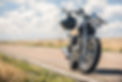 motorcycle parked on road