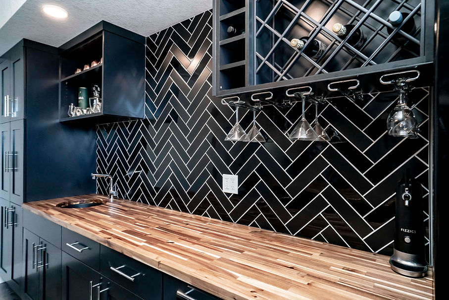 modern custom kitchen