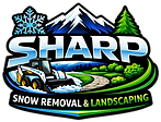 Sharp Snow Removal And Landscaping logo