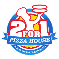 2 for 1 Pizza House logo