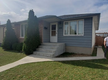 repainted house