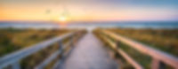 sunset on beach
