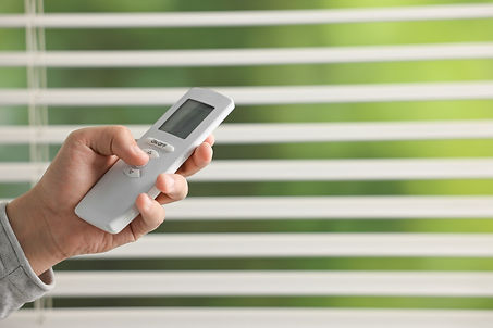 using remote to control blinds