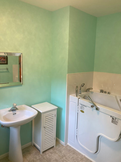 new walk-in bathtub installation