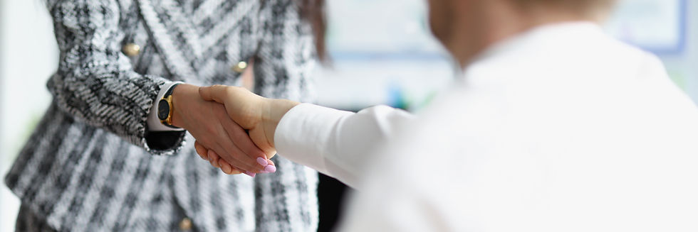 professional handshake