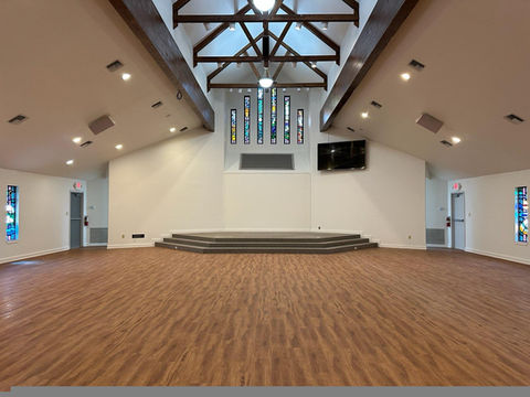 carpet tiles in reception area