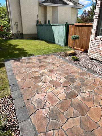 stone walkway