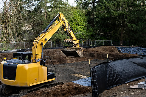 regrading terrain