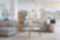 Interior of a modern living room