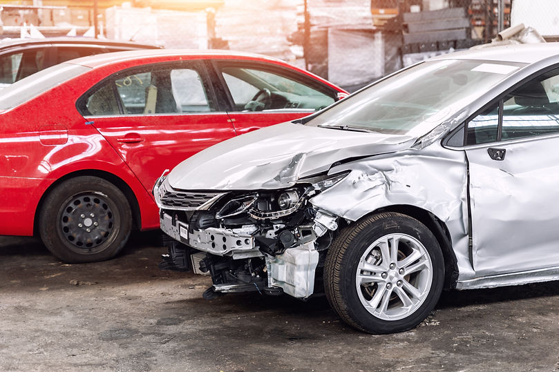 damaged vehicles needing repair