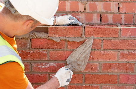 brick and mortar laying
