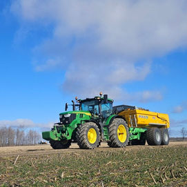 AWF Contractors on farmland