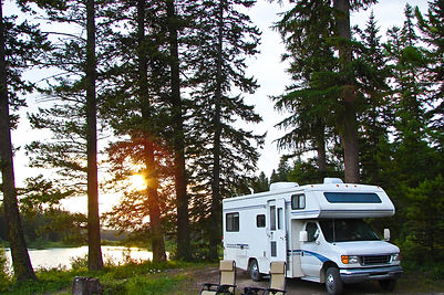 camping RV isolé
