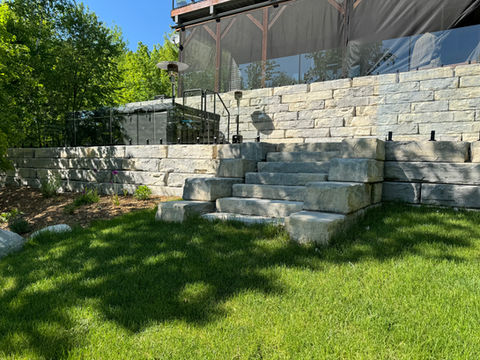 work by Wolf Lake Construction Inc. 