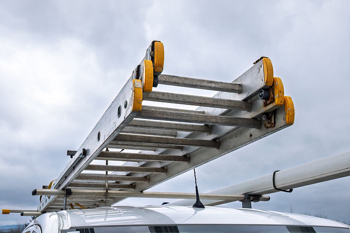 ladder on truck