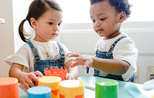 toddlers playing together