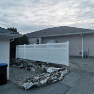 vinyl fence