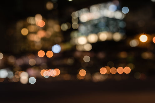 lumières bokeh