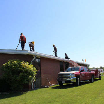 commercial roofing installation