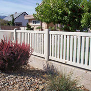 vinyl fence