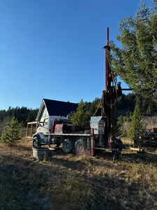RDE Drilling Services trucks and equipment