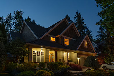 home at night