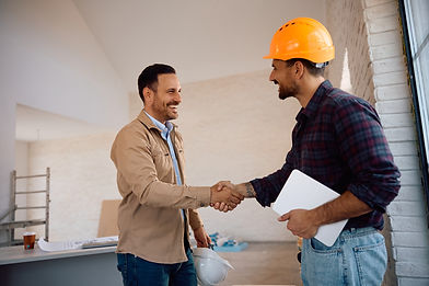 contractor and homeowner
