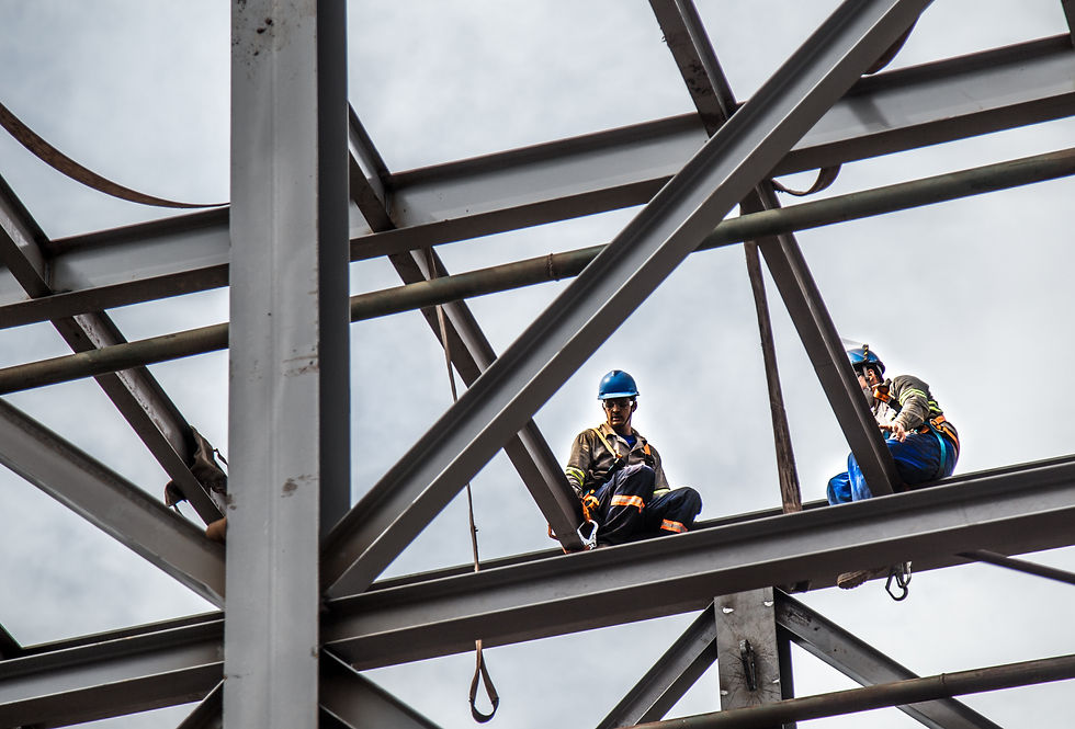 cadre pour travailleur de la construction industrielle