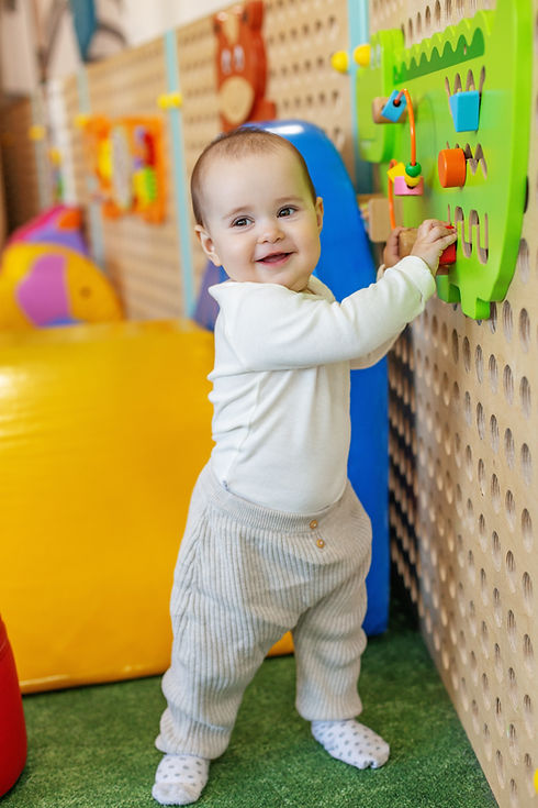 baby at daycare